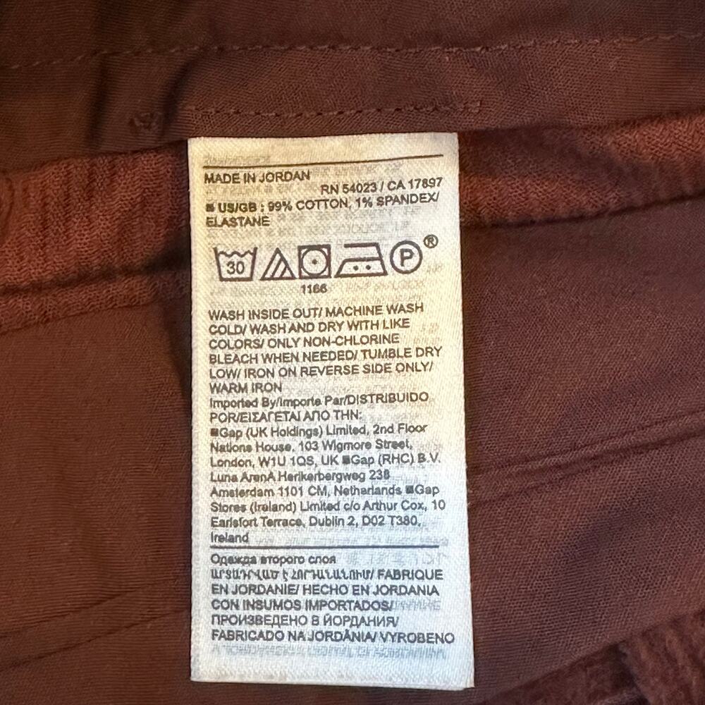 Banana Republic Rivoli Relaxed Corduroy Wide Leg Dress Pants Women's Size 10 - Picture 8 of 10